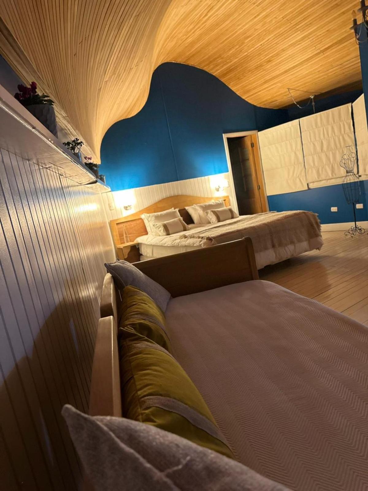 カストロ Departamento Palafito Bed & Breakfast エクステリア 写真